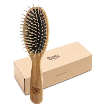 Multipurpose Large Oval Brush with Short Pins