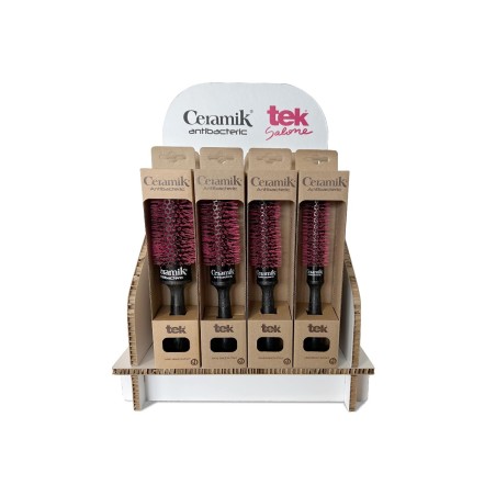 Counter Display with Tek Roller Brushes - 24 Pieces