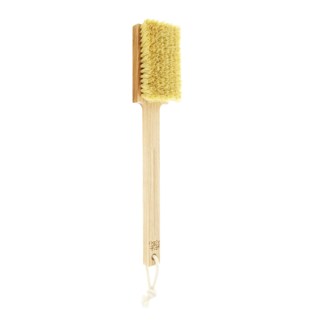 Bath Brush with Fixed Handle in Tampico