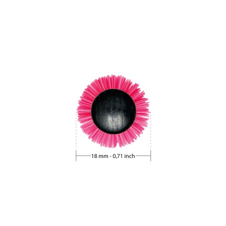Thermal Brush with Ceramic Roller and Antibacterial Bristles 18mm