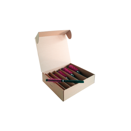 Thermal Brush Kit with Ceramic Roller and Antibacterial Bristles
