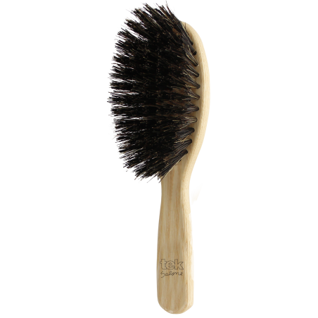 Large Oval Brush with Boar Hair Bristles