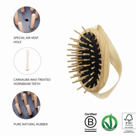 Scalp Massage Brush with Strap